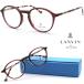 [LANVIN en Bleu] Lanvin on голубой VLB015J col.06CP очки раз есть кроме того, раз нет линзы комплект [ стандартный товар ][ бесплатная доставка ] модные очки без линз мужской женский бренд 