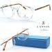 [LANVIN en Bleu] Lanvin on голубой VLB015J col.04CL очки раз есть кроме того, раз нет линзы комплект [ стандартный товар ][ бесплатная доставка ] модные очки без линз мужской женский бренд 