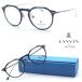 [LANVIN en Bleu] Lanvin on голубой VLB001J col.0D87 очки раз есть кроме того, раз нет линзы комплект [ стандартный товар ][ бесплатная доставка ] модные очки без линз мужской женский бренд 