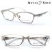 [METAL EDGE] metal край ME-1043 col.1 очки раз есть кроме того, раз нет линзы стандартное оборудование [ стандартный товар ][ бесплатная доставка ] мужской унисекс популярный wild большой размер metal 