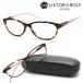 [VIKTOR&amp;ROLF] Victor & Rolf 70-5002 col.1 очки раз есть кроме того, раз нет линзы комплект [ стандартный товар ][ бесплатная доставка ] Victor & Rolf Classic Франция производства 