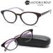 [VIKTOR&amp;ROLF] Victor & Rolf 70-0106 col.2 очки раз есть кроме того, раз нет линзы комплект [ стандартный товар ][ бесплатная доставка ] Victor & Rolf Classic Франция производства 