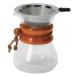 pyrex Pyrex кофейный сервер 400ml натуральный нержавеющая сталь фильтр имеется CP-8535 бумага фильтр не необходимо 