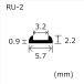 RU- 2 im soft свинец линия местного производства Kei m витражное стекло материалы 
