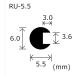 RU-5.5 Kei m твердый свинец линия местного производства Kei m витражное стекло материалы 