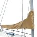 SavvyCraft waterproof main Sale boom cover high endurance 600D yacht main se dolphin bar UV protection weather resistant boom. length 9 feet ~10 feet beige parallel import 