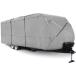 Leader Accessories travel trailer RV cover diamond 230T lip Stop / gray 27 feet ~30 feet . Fit parallel import 