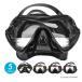  воздуховод "snorkel" маска shuno-ke кольцо snorkel замутненный . прекращение подводный очки дайвинг маска плавание защитные очки защитные очки силикон производства усиленный стекло 