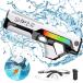 EagleStone water pistol electric water gun toy playing in water automatic water supply ream departure . water 280ML. water amount rechargeable waterproof battery summer Pooh ruby chi camp present 