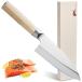  кухонный нож .yin японский кухонный нож 150mm рыба .. кухонный нож DIN1.4116 сталь одна сторона лезвие натуральное дерево руль рыба .