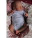 ܡɡ 49CM NewBorn Baby Doll Reborn Sam Lifelike 3D Painted Skin with Vis