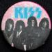  Vintage KISS - частота жесткость. значок - Canada производства диаметр 33mm