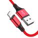 �A�b�v�� USB 100cm ���b�h  Lightning ���C�g�j���O �P�[�u��