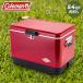 【全品あすつく】コールマン Coleman クーラーボックス 54QT スチールベルト 大容量 約51L アウトドア キャンプ BBQ 釣りクーラー ハード 3000003