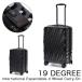 [ параллель импортные товары ] Tumi TUMI 19 DEGREE чемодан 38L Inter National ek Span двойной 4 Wheel Carry on 