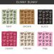 �y���s�A���i�z WARMGREY TAIL BUNNY BUNNY/HUGGY BEAR/FLUFFY DOG HAND TOWEL �n���h�^�I�� �֘A�摜1