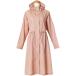biko-zmozgya The - пальто розовый Mod's Coat плащ женский свободный размер пыльца предотвращение непромокаемая одежда место хранения сумка имеется Kappa модный простой 
