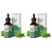  profitable 2 pcs set Horbaach Store company natural ..netoru herb leaf (seiyouilaksa leaf extract ) liquid supplement 59ml. 2 ps 