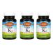 ֤3ܥåȡCARLSONҥӥߥK2ʥƥȥΥ1γ 5mg۹ 60γ3 ץ Carlson Vitamin K2  5 mg 60 Capsules3bottle