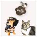  identification tag cat stylish pad name inserting stamp bell attaching light small .. cat 
