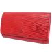  Louis Vuitton myurutikre4 4 полосный epi чехол для ключей унисекс epi кожа красный M6382E б/у LOUIS VUITTON