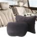 Kwak's head rest small of the back cushion set maybach design S Class soft car pillow ( black )