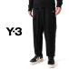 Y-3wa стул Lee шерсть фланель укороченные брюки GK4817 грузовик брюки 