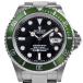 ロレックス ROLEX サブマリーナ デイト マーク1 16610LV F番 SS 自動巻き メンズ 時計 黒文字盤