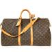  Louis Vuitton LOUIS VUITTON ключ poru55 сумка "Boston bag" монограмма парусина M41414