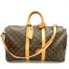  Louis Vuitton LOUIS VUITTON ключ poru45 сумка "Boston bag" монограмма парусина M41418 Gold металлические принадлежности SP0989 путешествие сумка 