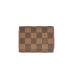  Louis Vuitton LOUIS VUITTON Anne veropkarutodu vi jito футляр для карточек Damier ebenN62920 Brown CA0065