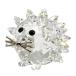  Swarovski SWAROVSKI еж копия Hedgehog произведение искусства украшение 5492739 прозрачный 