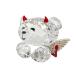  Swarovski SWAROVSKI Rav rotsubo- Bear Bo Bear Naughty but Nice произведение искусства украшение 1143382 прозрачный интерьер 