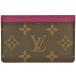  Louis Vuitton LOUIS VUITTON футляр для карточек porutokarutosa-n тянуть монограмма f.- автомобиль M60703