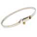  Tiffany Tiffany&amp;Co. крюк & I браслет кафф K18 Gold SV925 серебряный 
