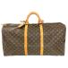  Louis Vuitton LOUIS VUITTON ключ poru60 сумка "Boston bag" монограмма парусина M41422 Brown Gold металлические принадлежности 
