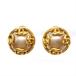  Chanel CHANEL серьги 95A Gold здесь Mark поддельный жемчуг Vintage 