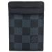 Louis Vuitton LOUIS VUITTONporutokaruto хлеб s футляр для визитных карточек Damier кобальт N63217 черный RA3188 футляр для карточек 