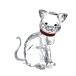  Swarovski SWAROVSKI кошка произведение искусства украшение 1193526 прозрачный 