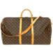  Louis Vuitton LOUIS VUITTON ключ poru60 сумка "Boston bag" монограмма парусина M41412