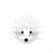  Swarovski SWAROVSKI еж произведение искусства украшение 7630 прозрачный 