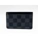  Louis Vuitton Damier gla Fit Neo *porutokaruto футляр для карточек N62666 футляр для визитных карточек мужской черный чёрный джентльмен 