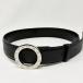 BVLGARI BVLGARY BVLGARY ремень чёрный серебряный металлические принадлежности черный 