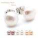  натуральный пресная вода жемчуг серьги жемчуг 6mm SILVER925 белый розовый лиловый абрикос .. тип входить . тип праздничные обряды память день подарок с футляром . покупка Рождество 