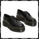  Dr. Martens ботинки женский 1461 Quad черный Dr.Martens 1461 QUAD BLACK POLISHED SMOOTH кожа обувь 