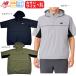  Golf одежда короткий рукав блузон New balance 012-6221001 мужской 26 осень-зима большой размер иметь половина Zip тянуть over стрейч водоотталкивающий newbalance GOLF