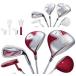  Golf комплект клюшек Wilson женский Tiara mo-daWILSON TIARA MODA 6SET 2018 модель 