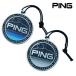  булавка Golf (PING) metal именная табличка AC-N2502 мужской женский 2026 год весна лето .. модель 