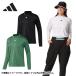 ( клиренс ) Adidas Golf UV уход имеется Jaguar domok шея рубашка с длинным рукавом JTC17 женский одежда 2024 год осень-зима 