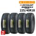 2025�N�� 225/40R18 4�{�Z�b�g �_�����b�v(DUNLOP) DIREZZA DZ102 4�{���z49,200�~ �T�}�[�^�C��